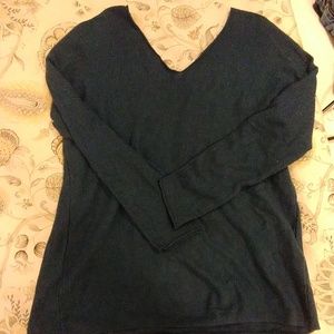 Joan Vass cashmere blend sweater